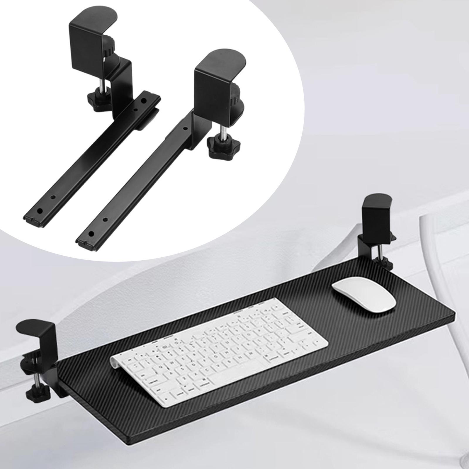 Keyboard Tray Under Desk - 2x Under Desk Keyboard Tray Slide