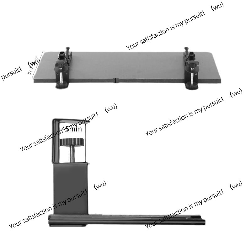 Keyboard Tray Under Desk - No punching computer keyboard bracket, desk