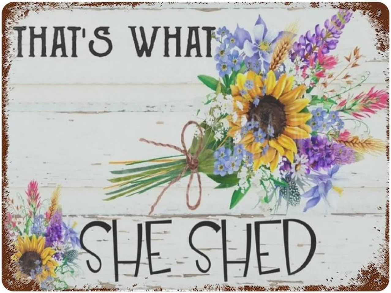 Home Office Shed - XianJinDu That's What She Shed Vintage