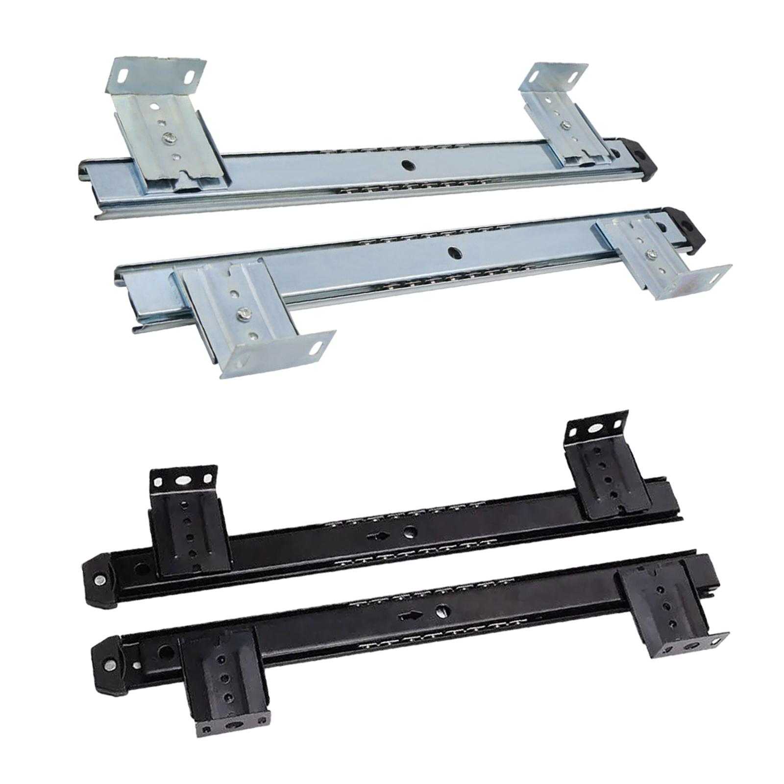 Keyboard Tray Under Desk - -Drawer Tray Slide Rail, Tray Slide