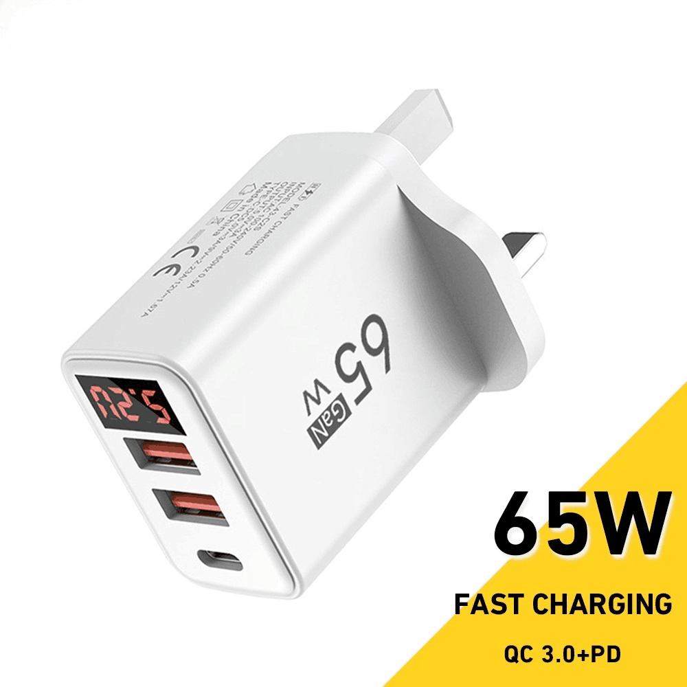 Home Office Uk - 65W GaN USB C Charger PD
