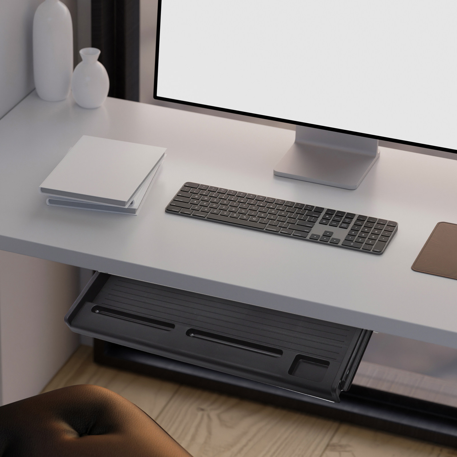Keyboard Tray Under Desk - 1Set Under Desk Keyboard Tray Slide