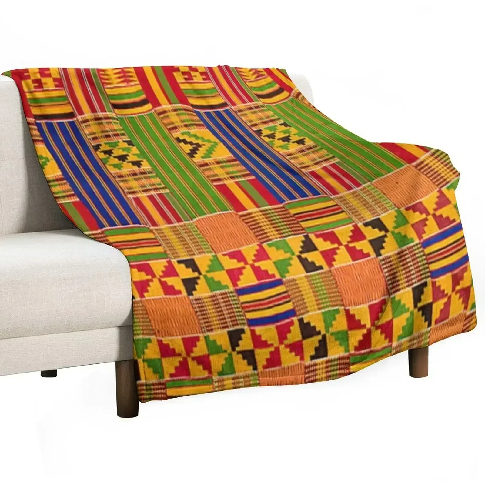 Home Office Kent - Kente Africa design Throw Blanket Warm