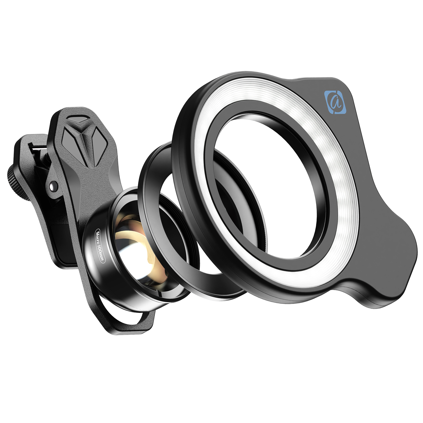 Zoom Lighting Kit - APEXEL 10-20X Adjustable Zoom Macro Phone