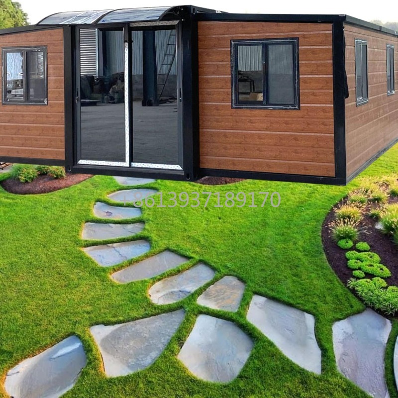 Home Office Or - Modern Prefab Container House with Sliding