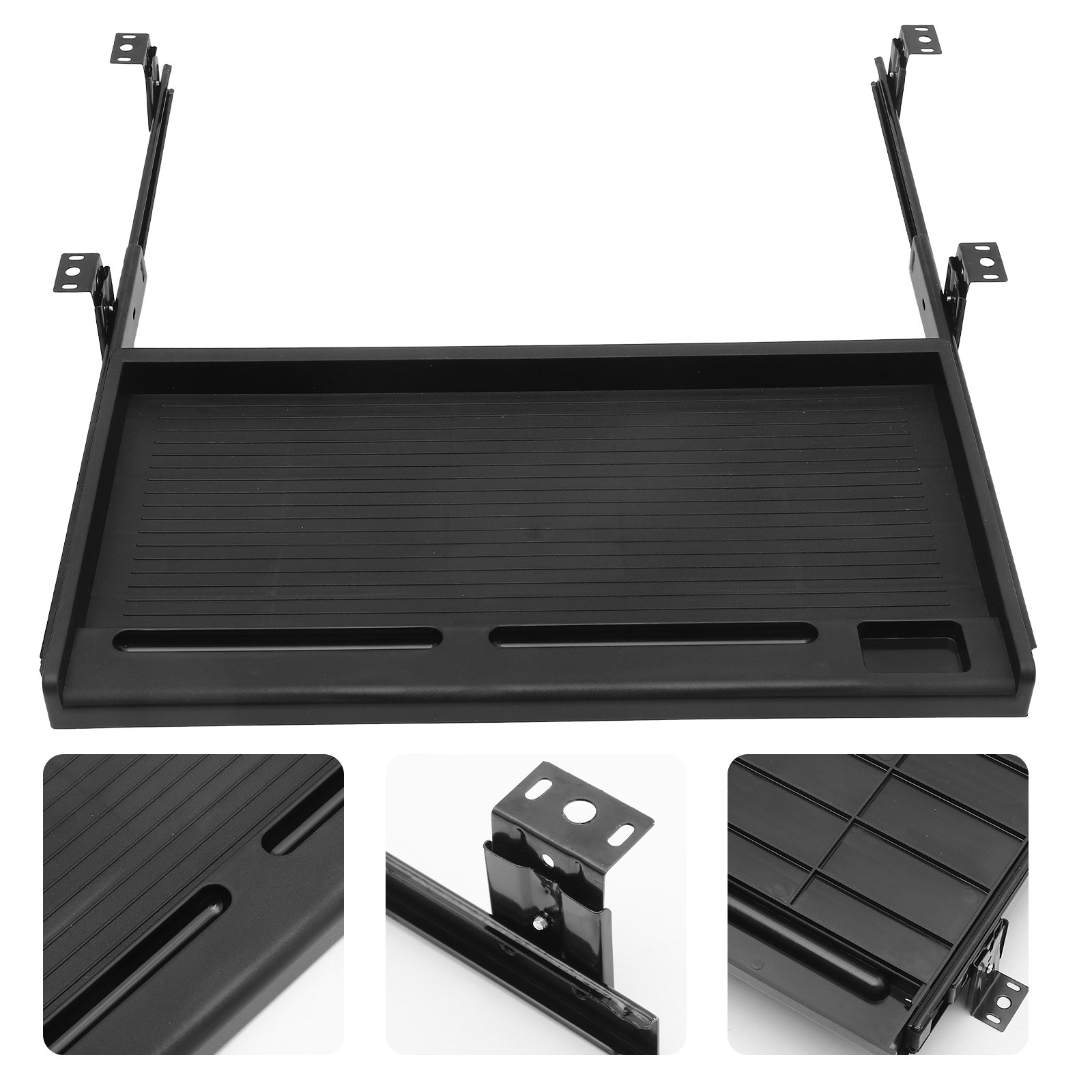 Keyboard Tray Under Desk - 1Set Keyboard Tray Under Desk Slide