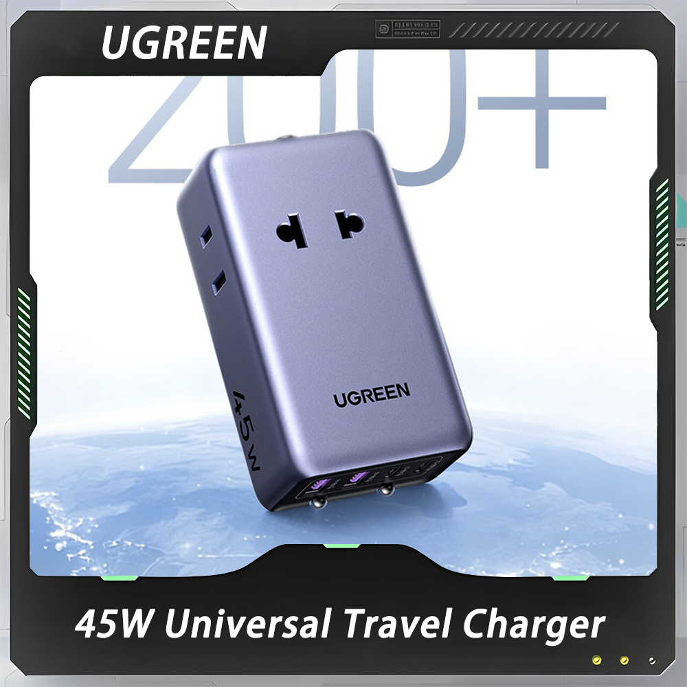 Home Office Uk - UGREEN 45W Adapter Plug Adaptor GaN