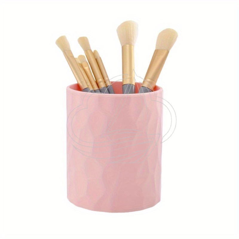 Pen Holder Organizer - White Silicone Pen Holder Desktop Organizer