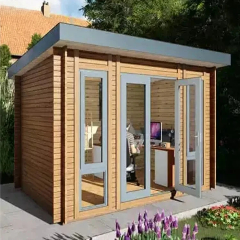 Home Office Shed - Wooden Fac Modern Prefried Buildings Ready