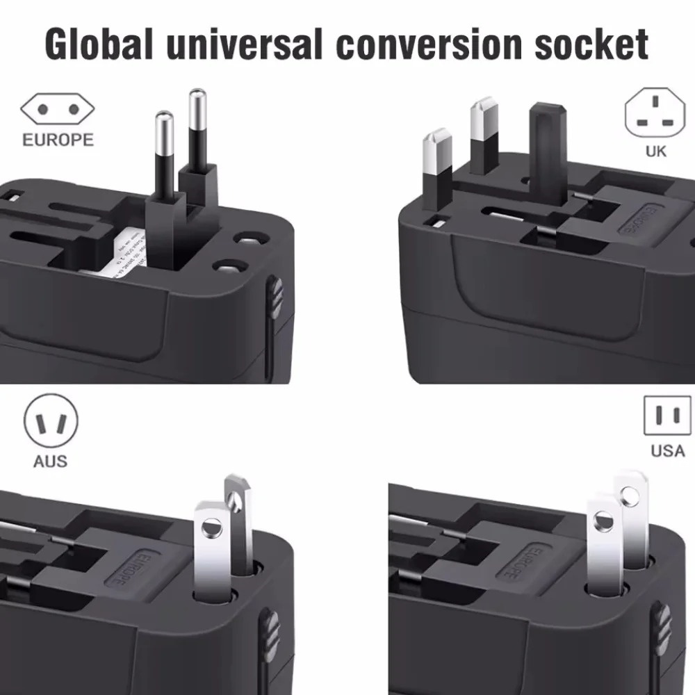 Universal Travel Adapter with  - огляд і ціна Home Office Uk