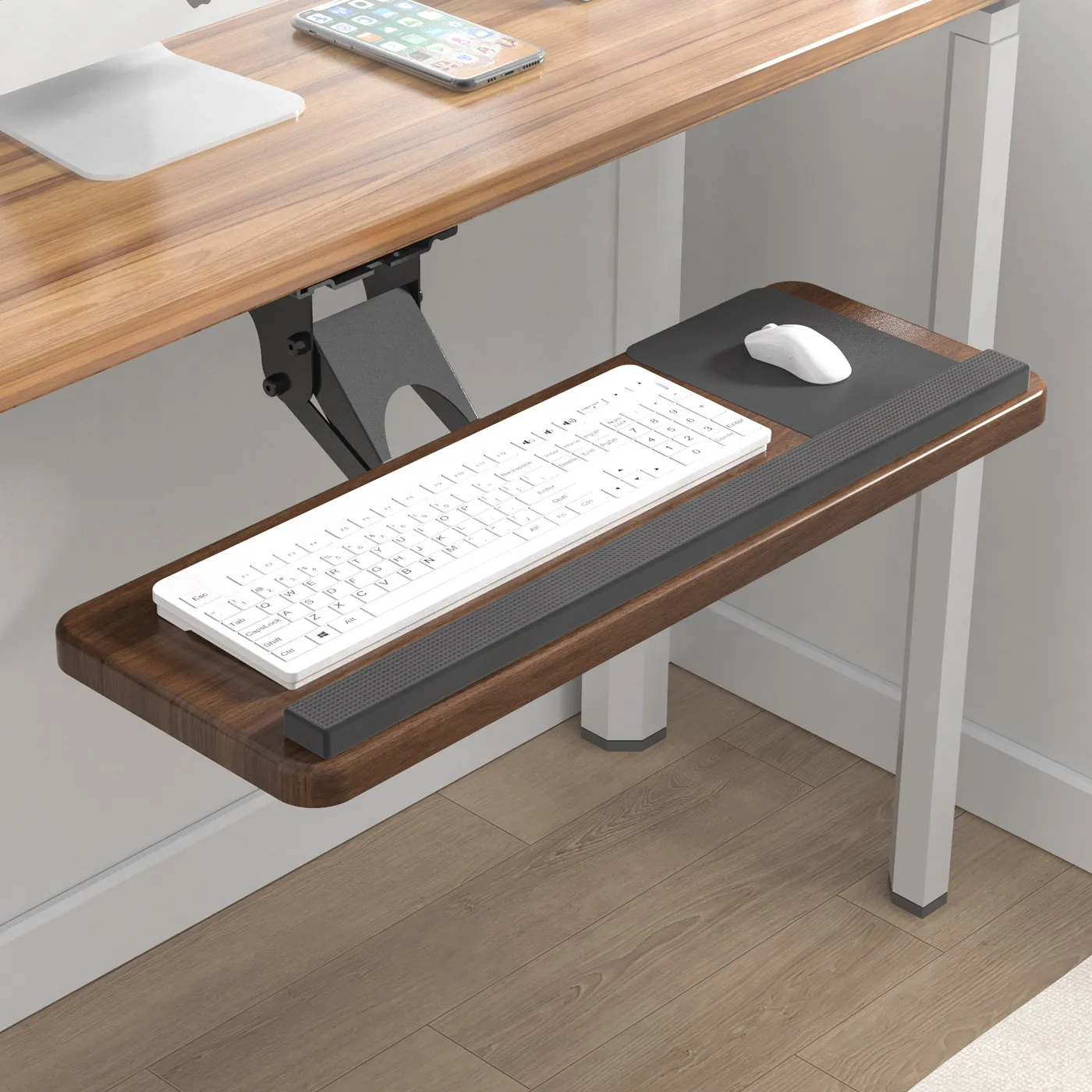 Under Desk Keyboard Tray, Adju - огляд і ціна Keyboard Tray Under Desk