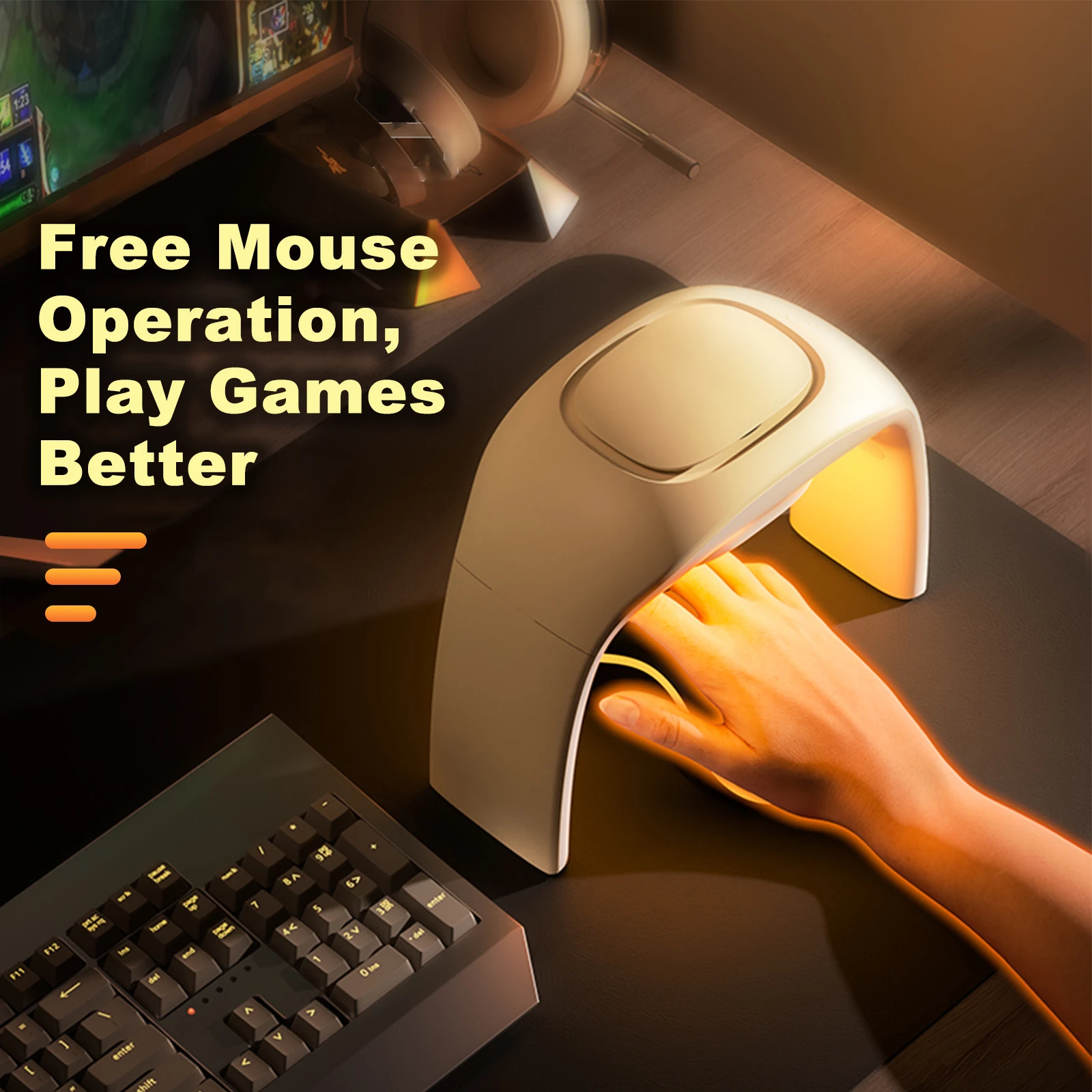 Eary Portable Winter Mouse Han - огляд і ціна Home Office Uk