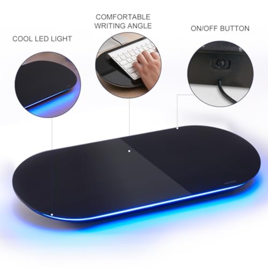 Glass Desktop Whiteboard - 17  - огляд і ціна Desk Drawer Small