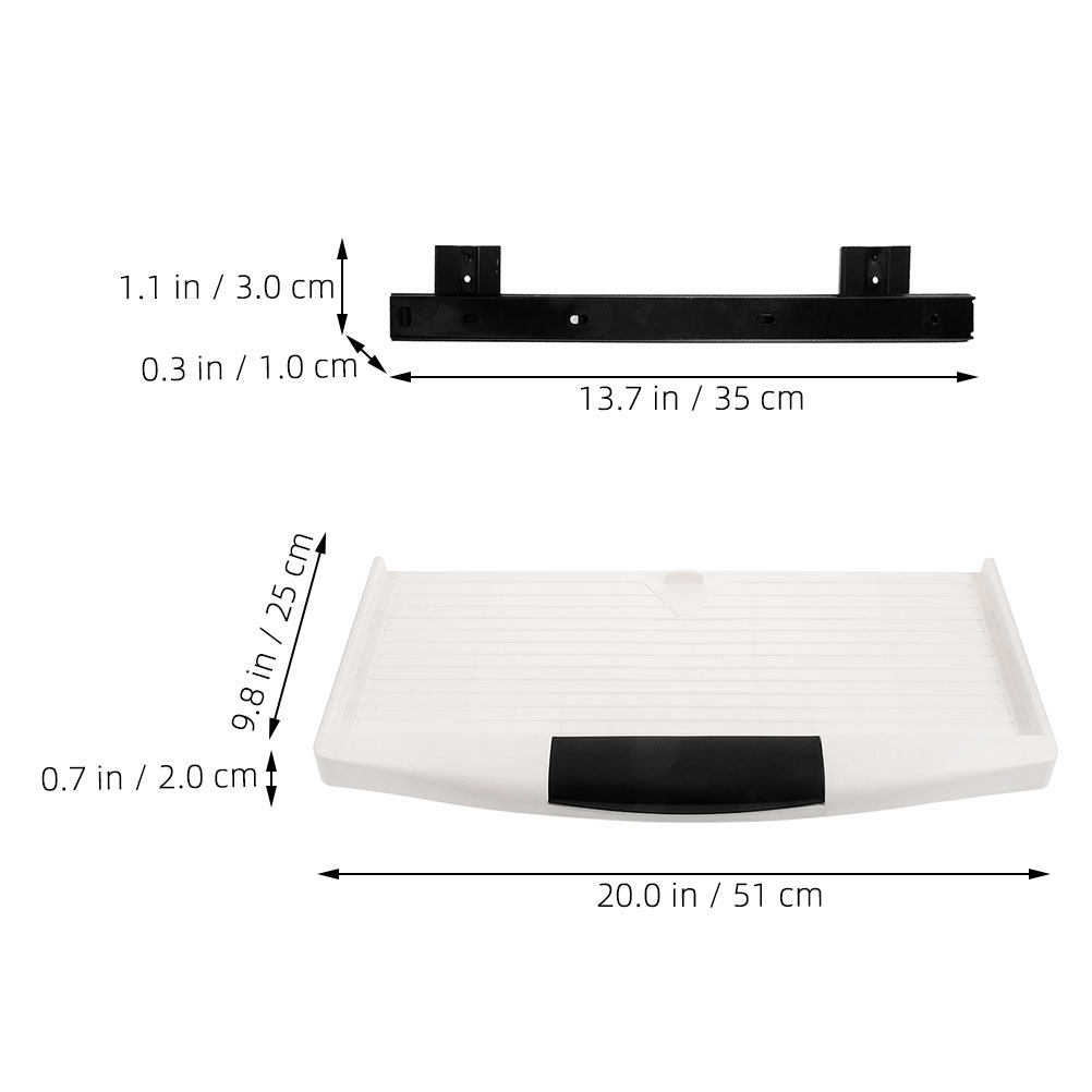 1Set Keyboard Tray Under Desk  - огляд і ціна Keyboard Tray Under Desk