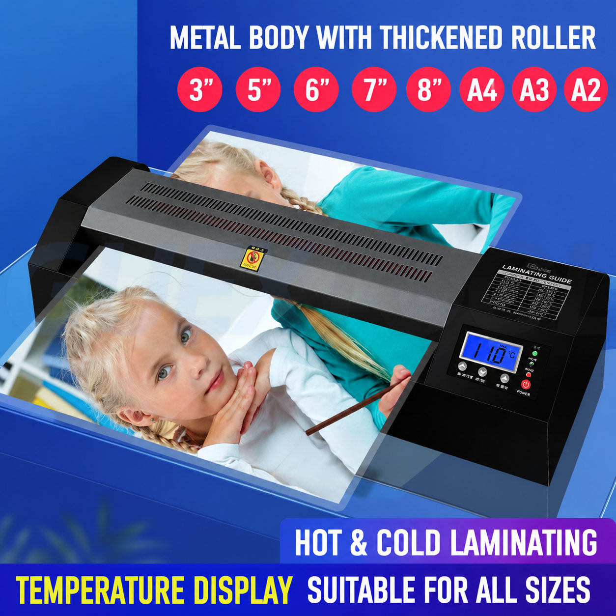 A3 Automatic Laminator Machine - огляд і ціна Home Office Photos