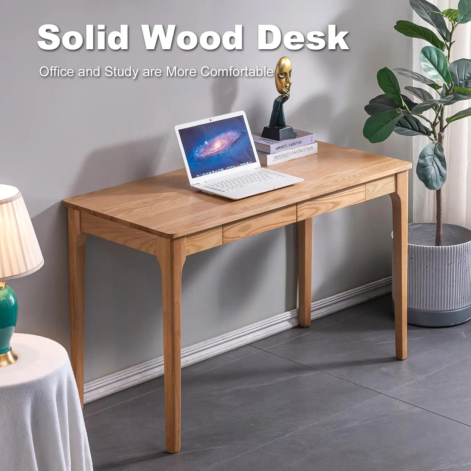 Solid Wood Desk with Drawers,  - огляд і ціна Desk Drawer Small