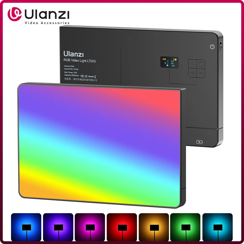 Ulanzi LT003 RGB Video Light F - огляд і ціна Zoom Lighting Kit