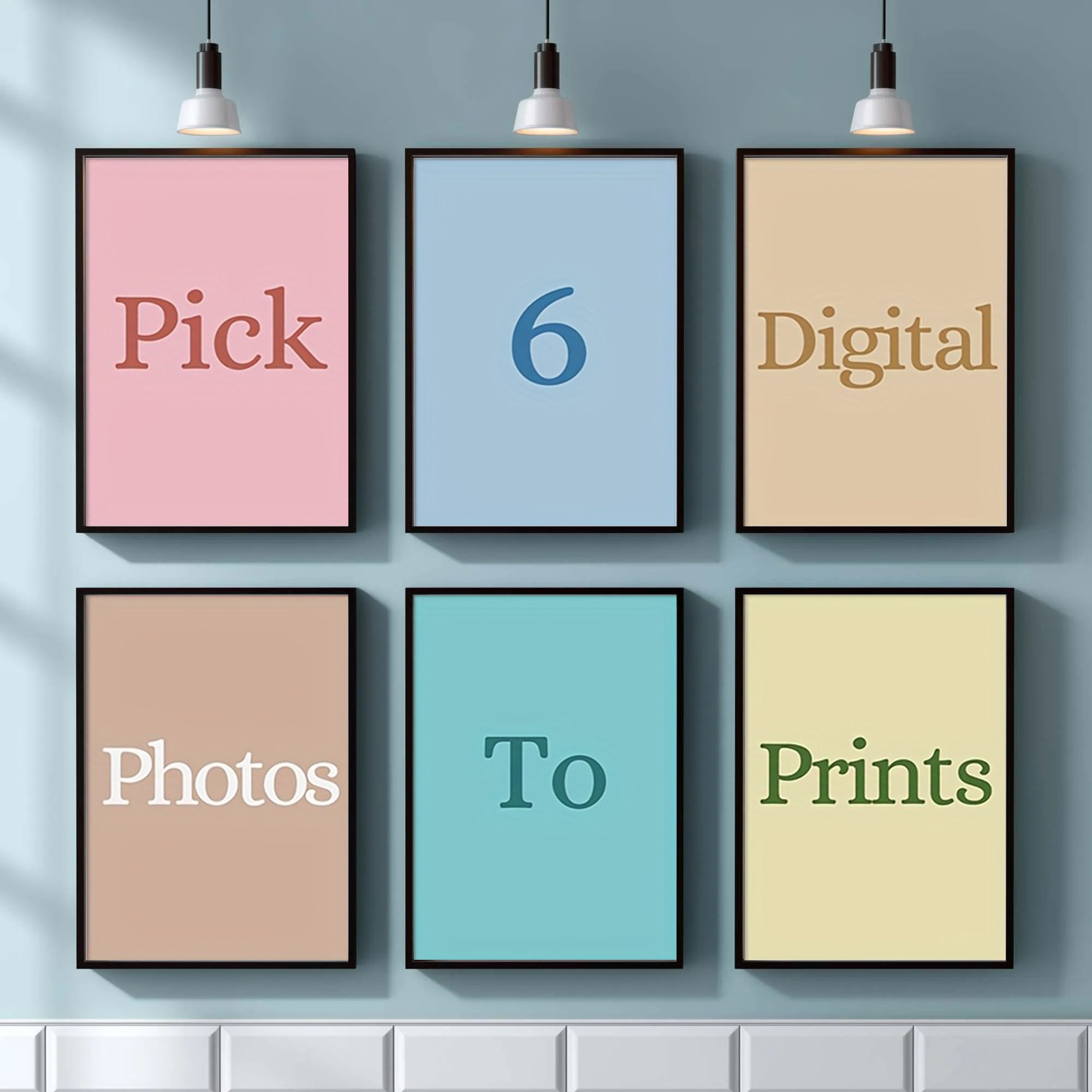 4/5/6pcs Custom Canvas Printin - огляд і ціна Home Office Photos