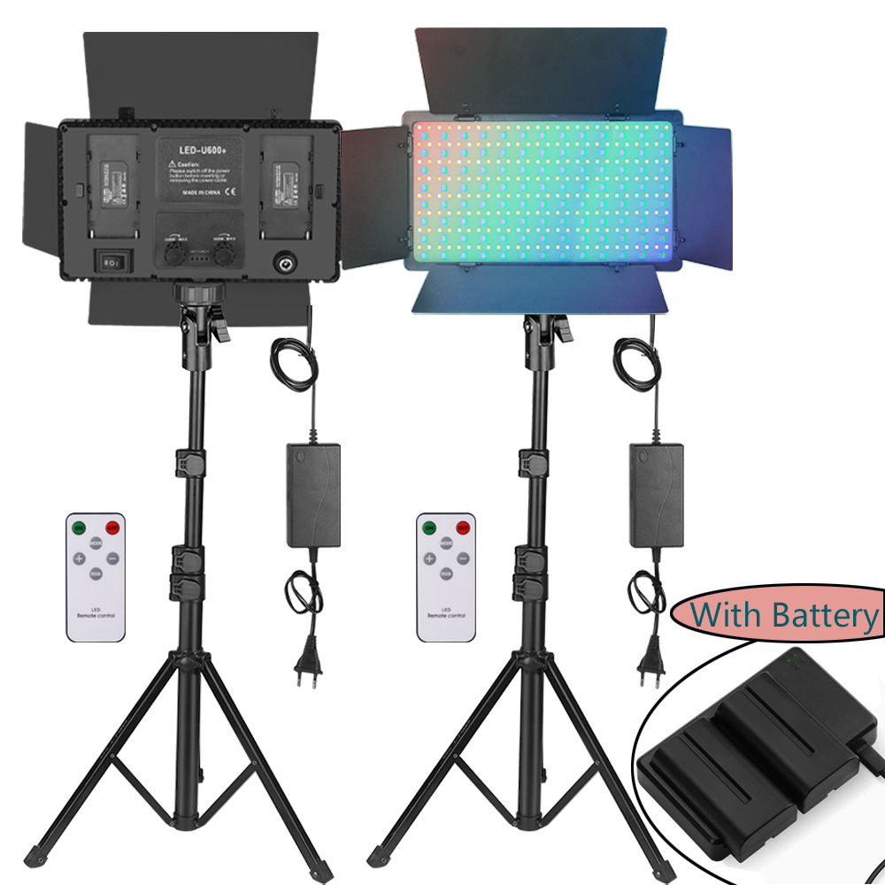 U800 RGB Photo Light LED Photo - огляд і ціна Zoom Lighting Kit