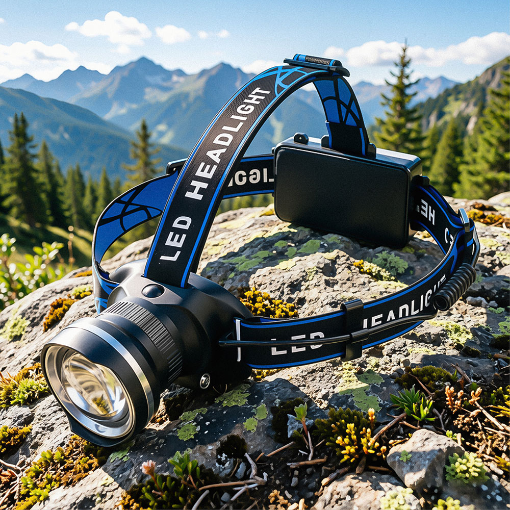 LED Aluminum Alloy Headlamp 4- - огляд і ціна Zoom Lighting Kit