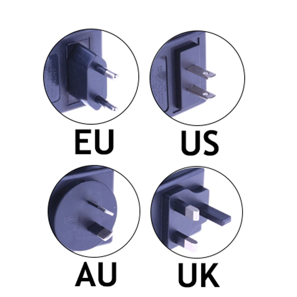 EU AU UK US Plug Type 12V 1A 5 - огляд і ціна Home Office Uk