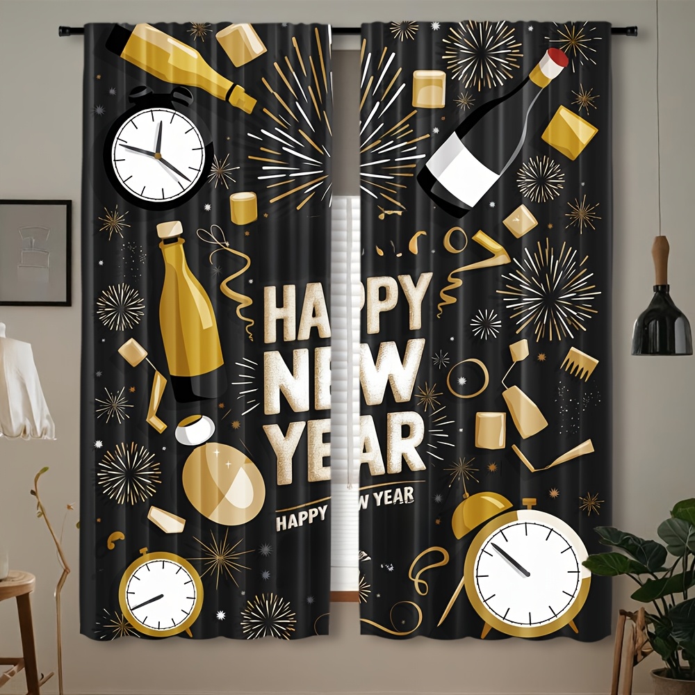 2pcs Happy New Year 2025 Conte - огляд і ціна Home Office Rate 2025