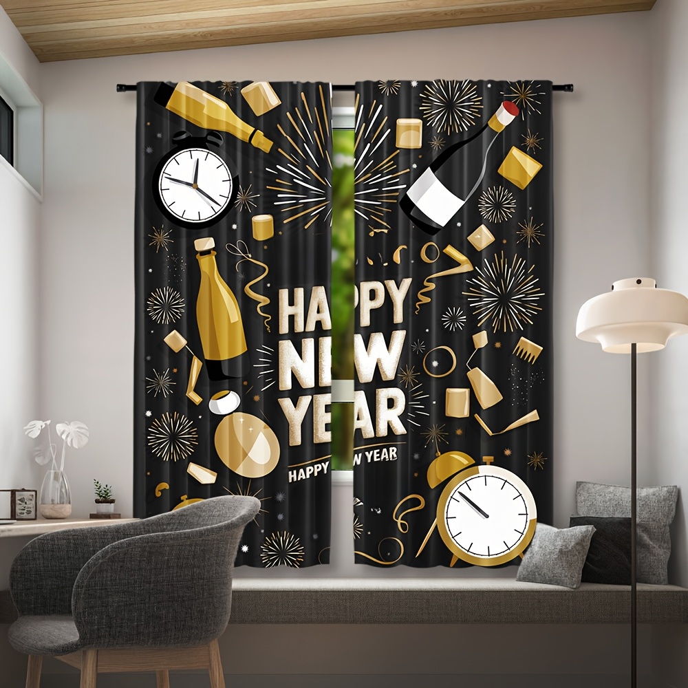 2pcs Happy New Year 2025 Conte - огляд і ціна Home Office Rate 2025