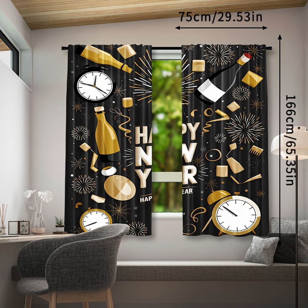 2pcs Happy New Year 2025 Conte - огляд і ціна Home Office Rate 2025