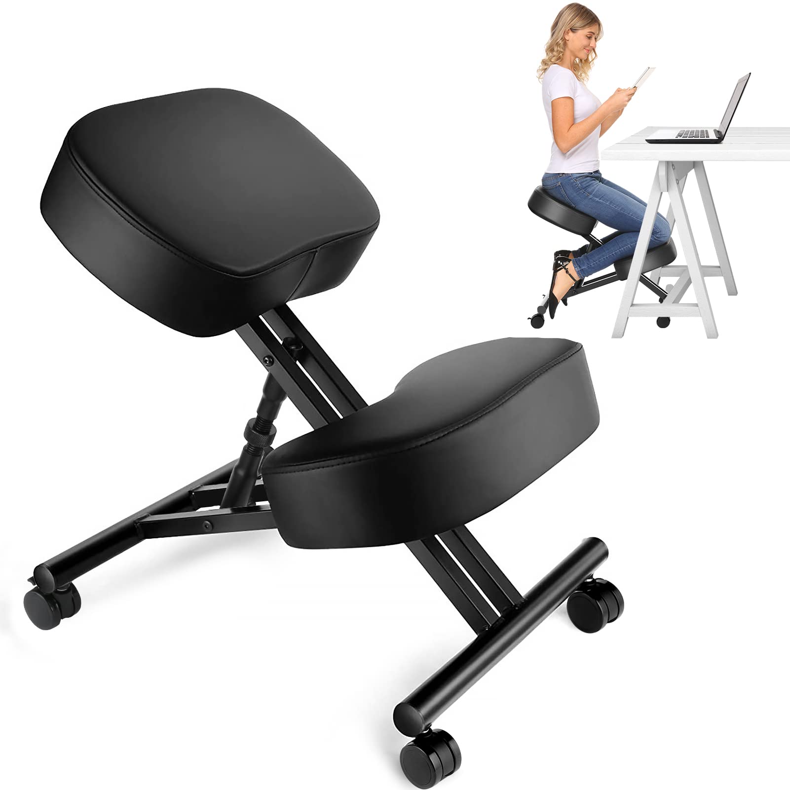 Kneeling Chair Ergonomic for O - огляд і ціна Home Office Ergonomics