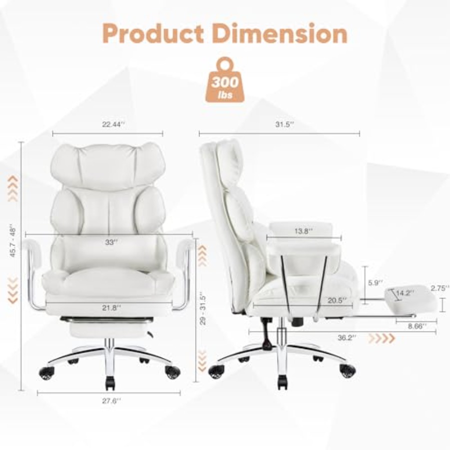 Executive Home Office Desk Cha - огляд і ціна Home Office Ergonomics