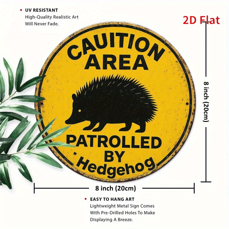 Vintage Rustic Hedgehog Patrol - огляд і ціна Home Office Design