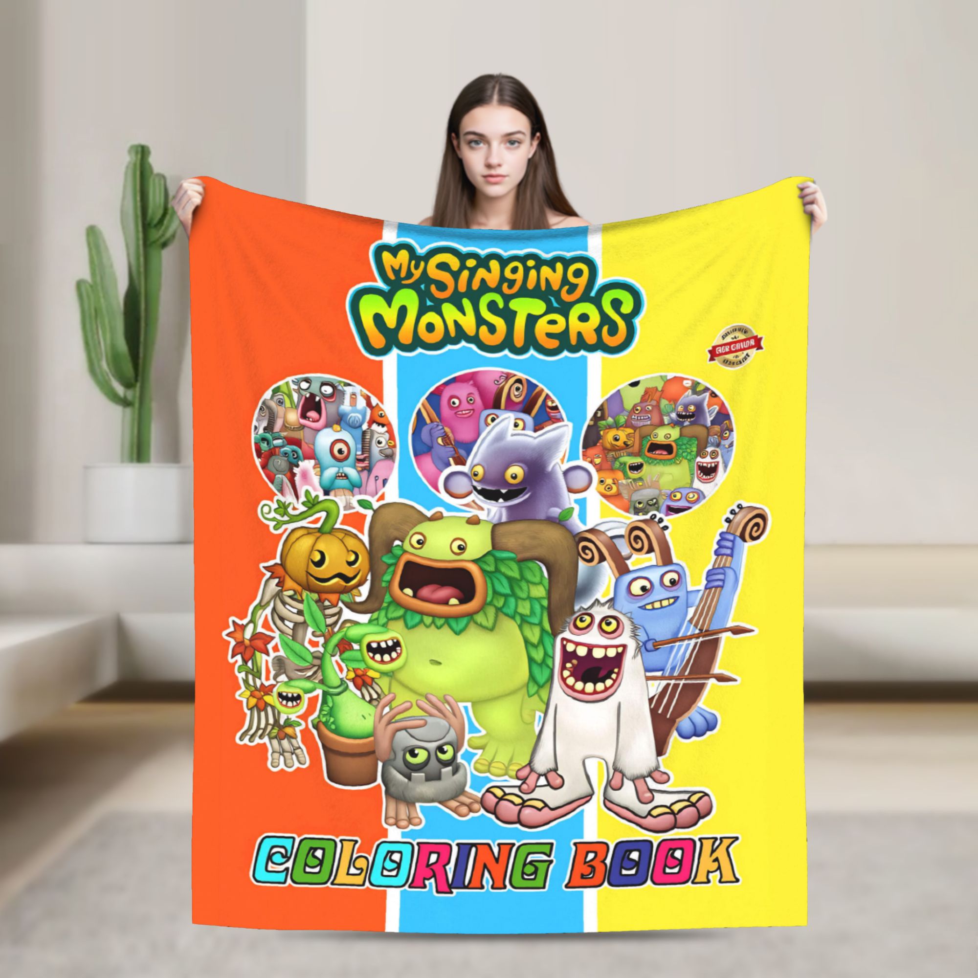 My Singing Monsters Blankets Q - огляд і ціна Home Office Trend