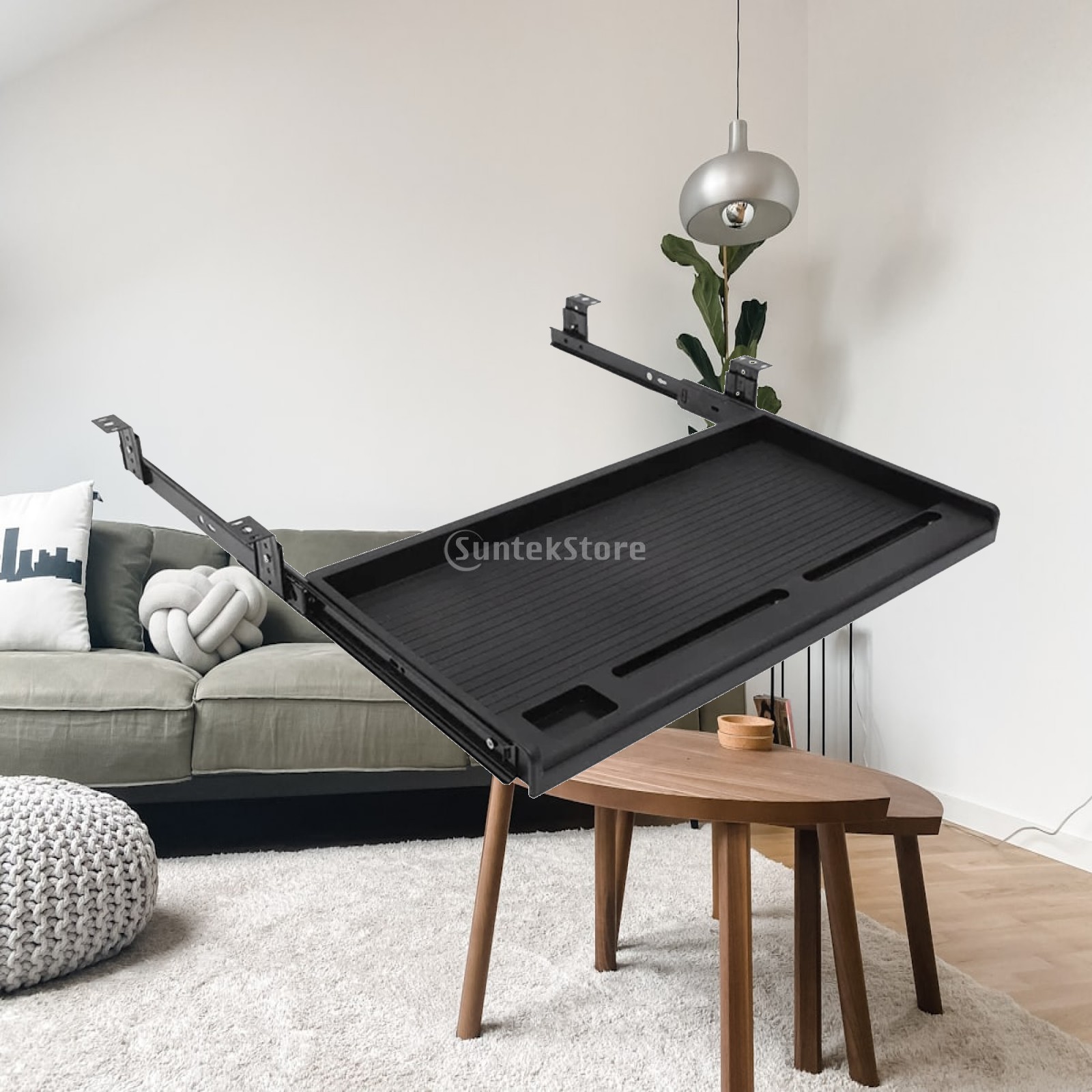 Slide Out Keyboard Tray Under  - огляд і ціна Keyboard Tray Under Desk