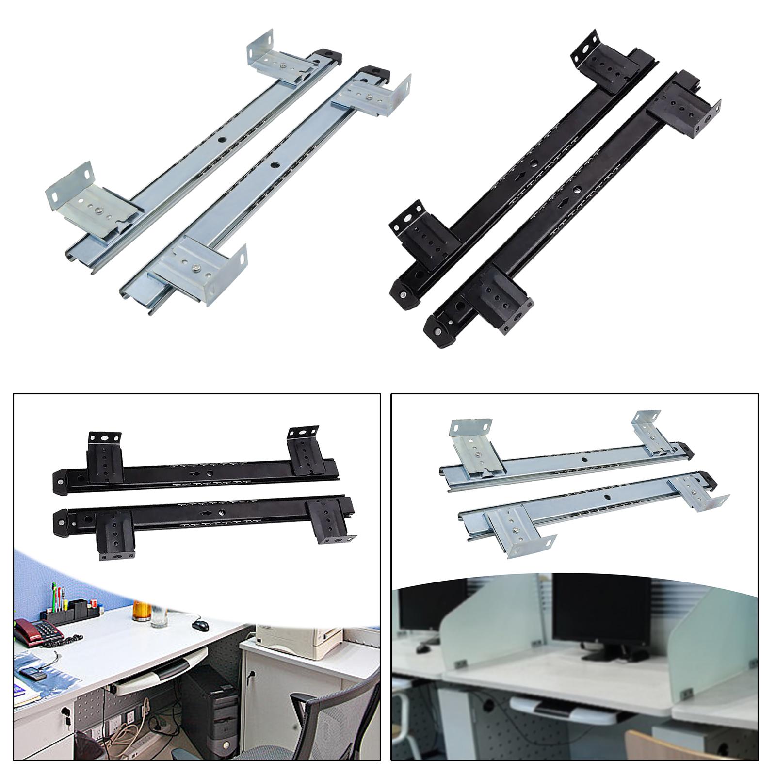 -Drawer Tray Slide Rail, Tray  - огляд і ціна Keyboard Tray Under Desk