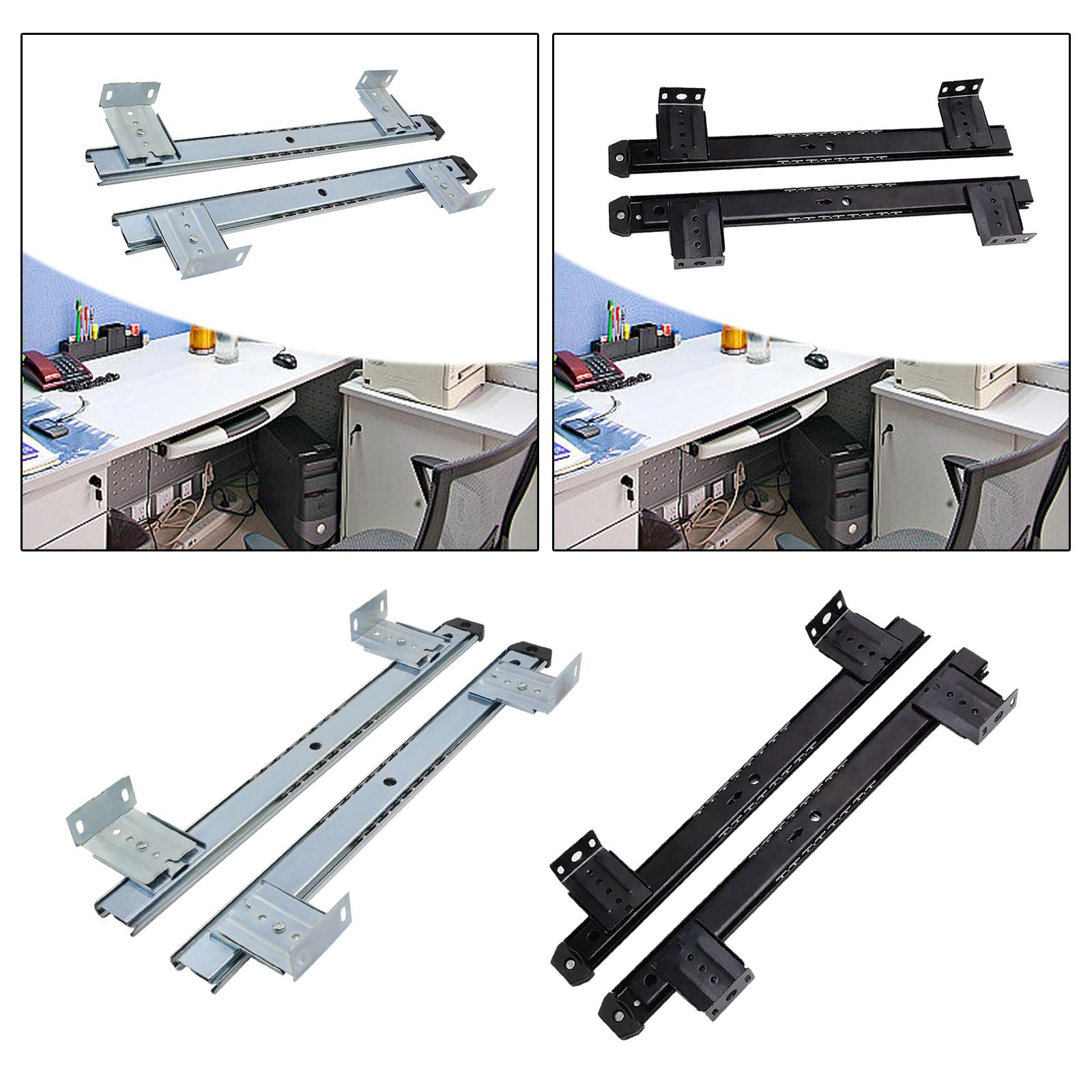 -Drawer Tray Slide Rail, Tray  - огляд і ціна Keyboard Tray Under Desk