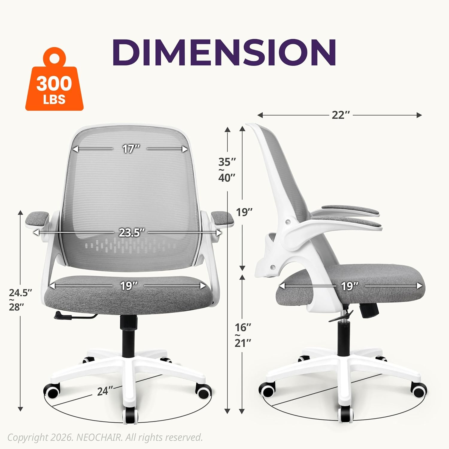 Ergonomic Mesh Office Chair wi - огляд і ціна Home Office Ergonomics