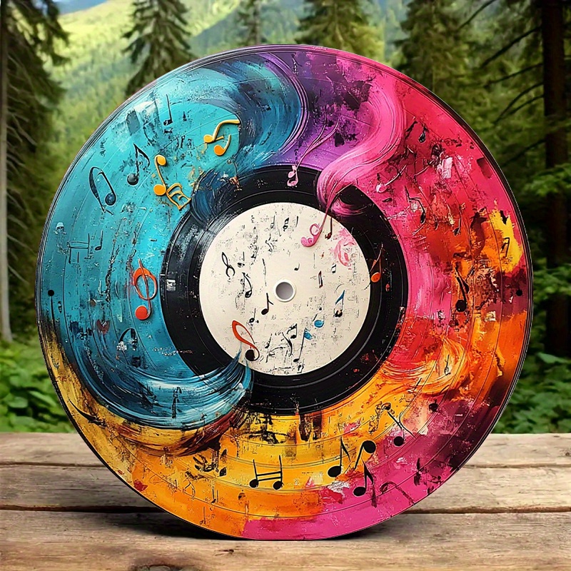 12-Inch Vibrant Vinyl Record A - огляд і ціна Home Office Or
