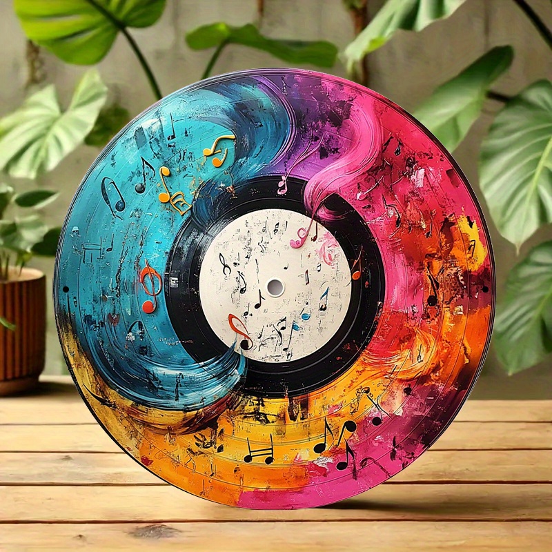 12-Inch Vibrant Vinyl Record A - огляд і ціна Home Office Or