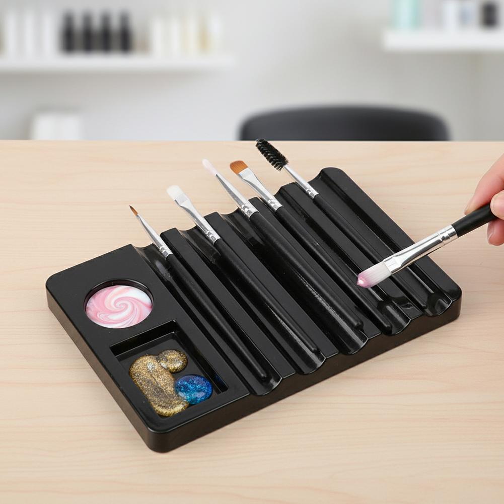5-Grid Nail Art Pen Holder wit - огляд і ціна Pen Holder Organizer