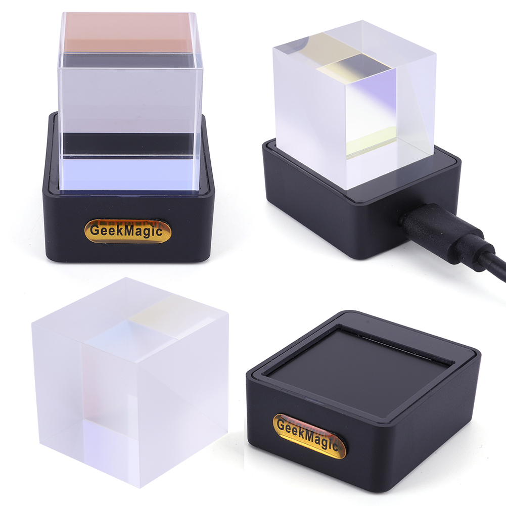 Crystal Cube Photo Display Hol - огляд і ціна Home Office Gif