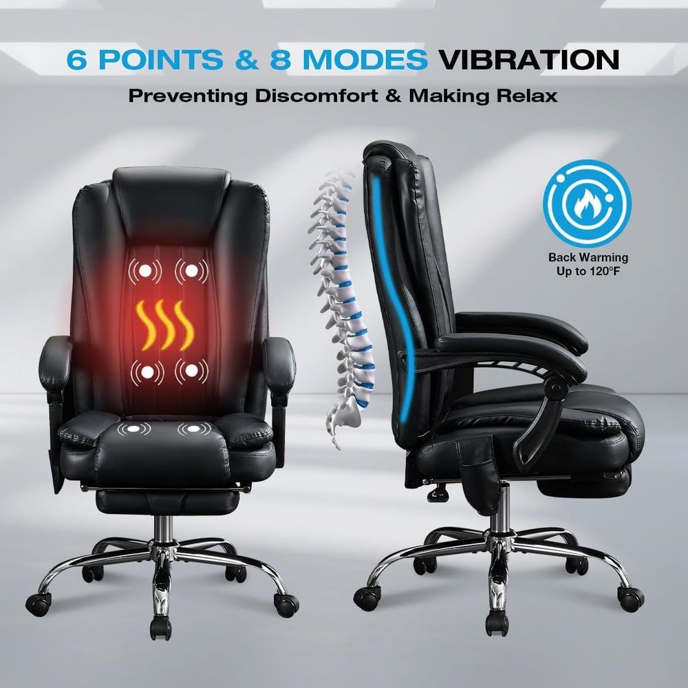 Luxury High-Back Ergonomic Cha - огляд і ціна Home Office Or