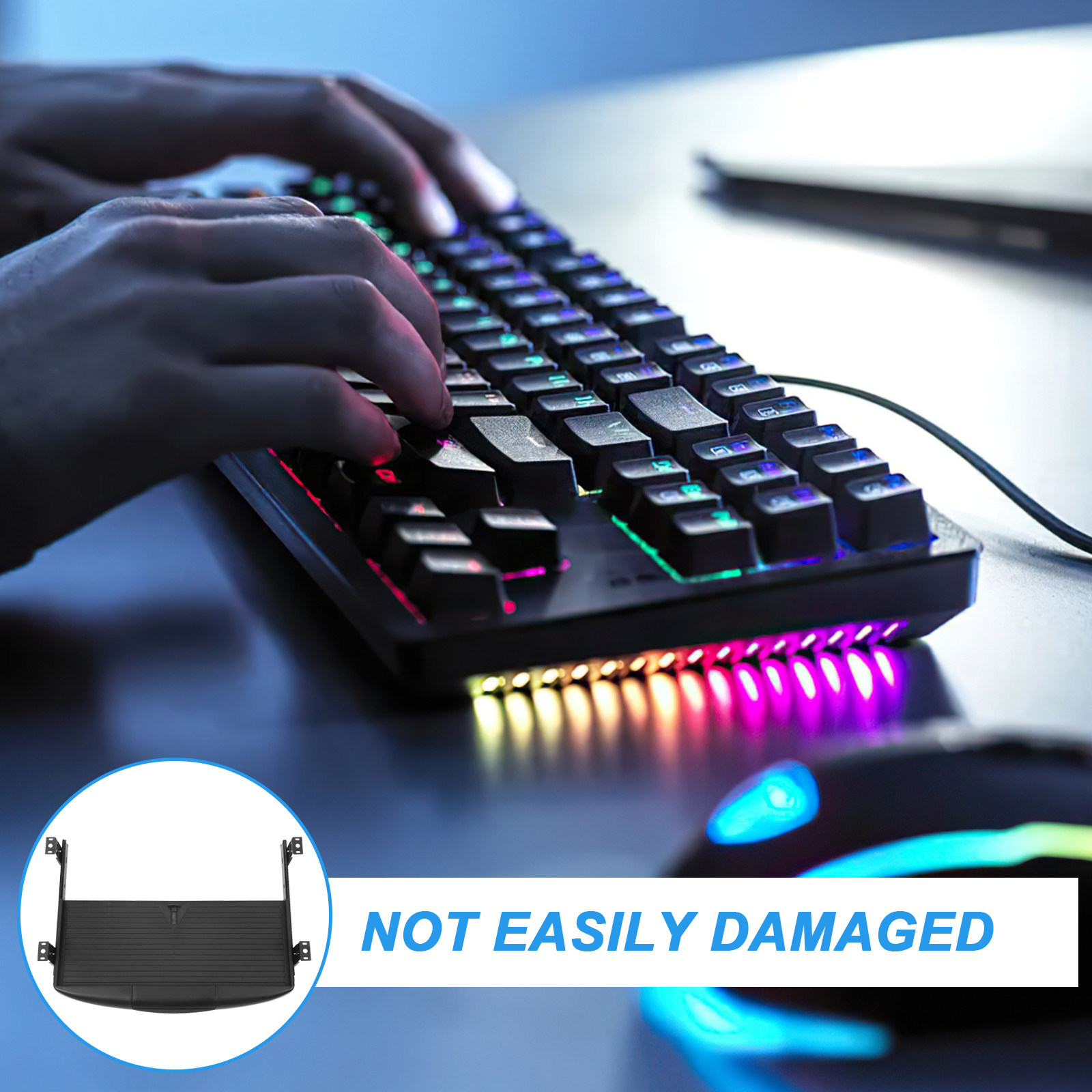 Keyboard Tray Double-Layer Und - огляд і ціна Keyboard Tray Under Desk