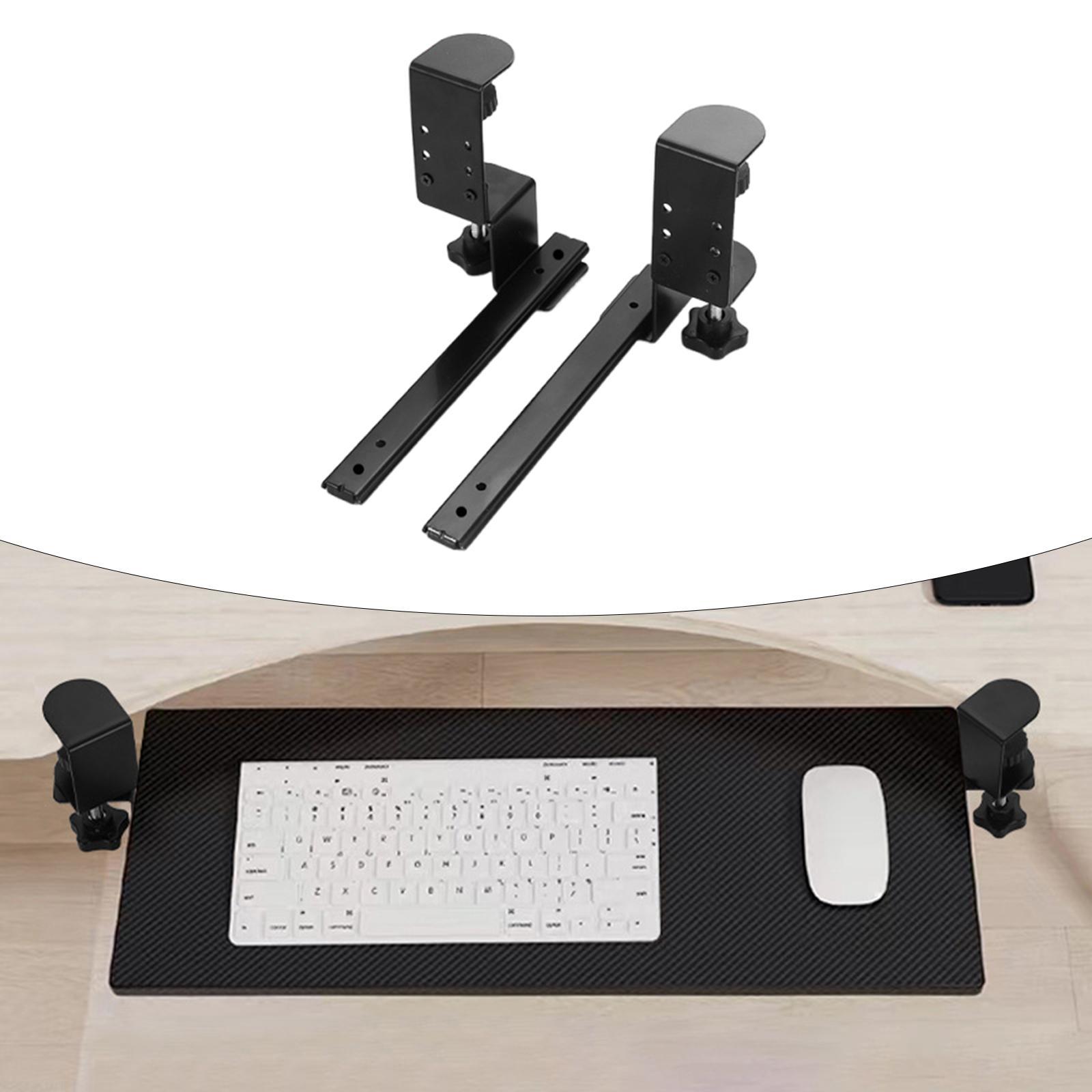 2 Pieces under Desk Keyboard T - огляд і ціна Keyboard Tray Under Desk