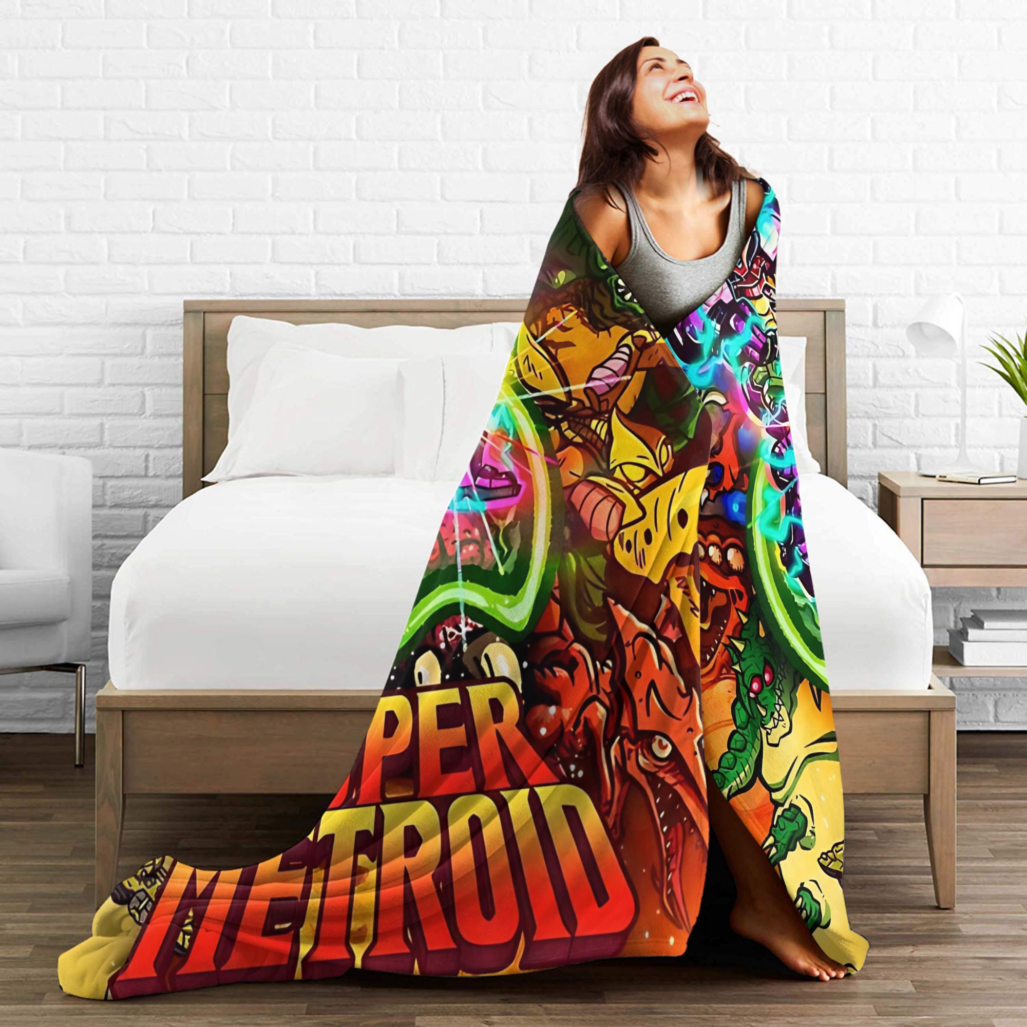 Metroids Hero Game  Flannel Bl - огляд і ціна Home Office Trend