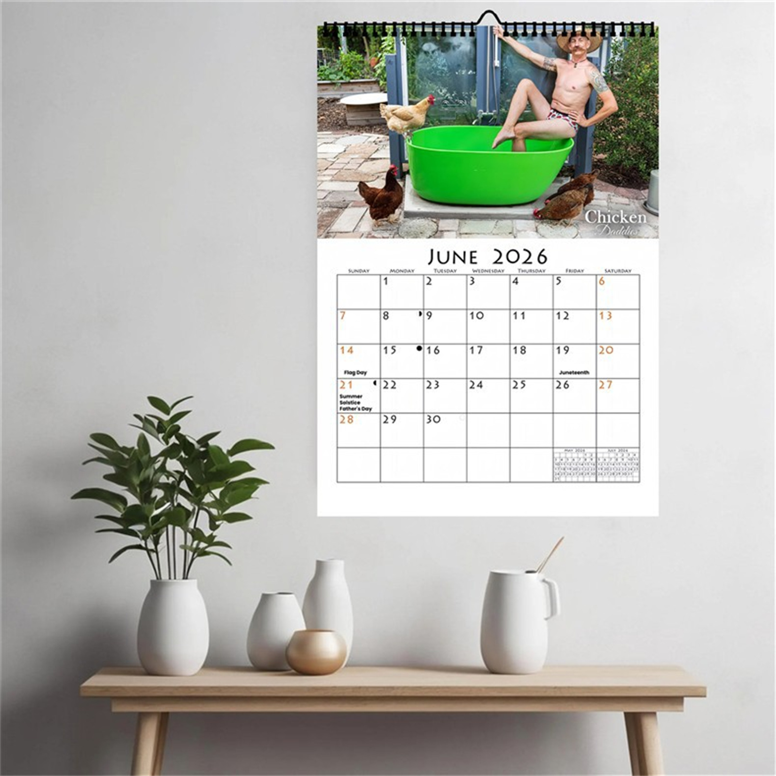 2026 Funny Chicken Daddy Wall  - огляд і ціна Home Office Design