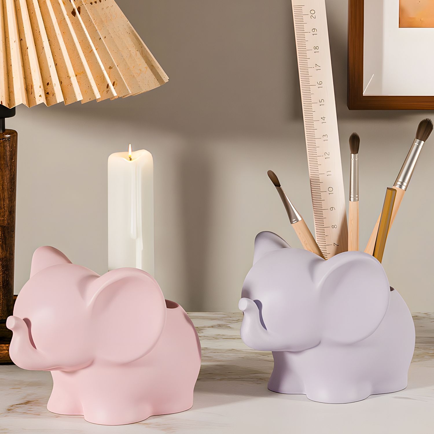 DIY Elephant Storage Cup Resin - огляд і ціна Pen Holder Organizer