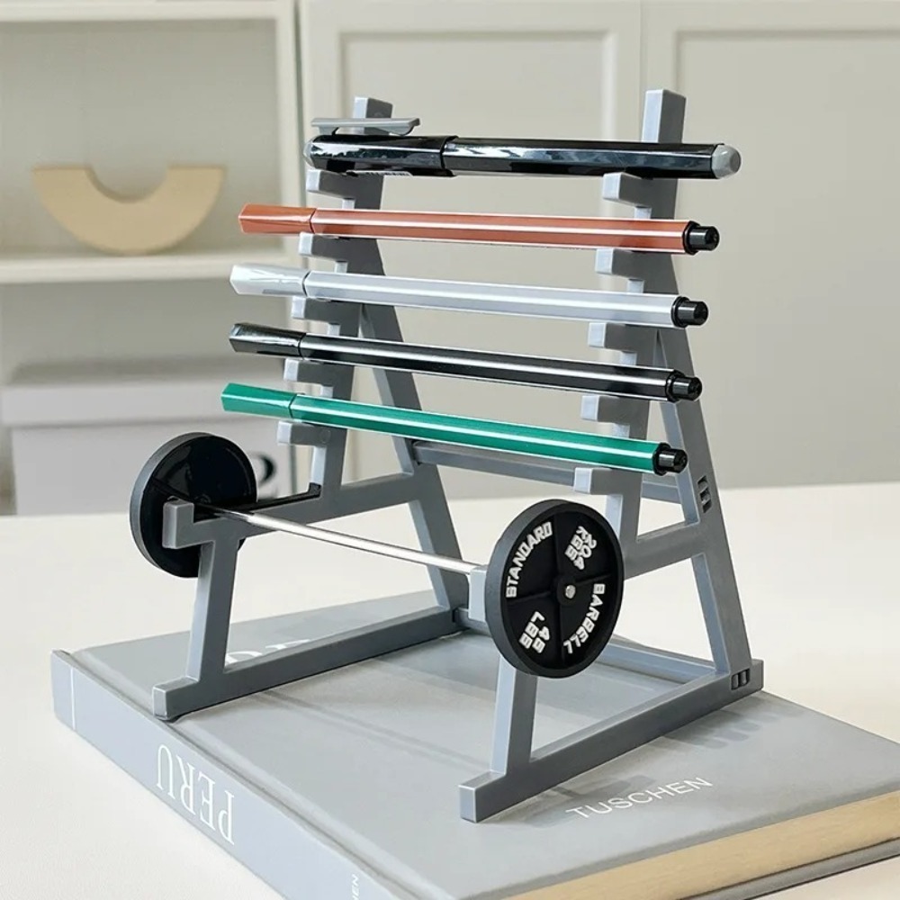 New With Barbells And Weights  - огляд і ціна Pen Holder Organizer