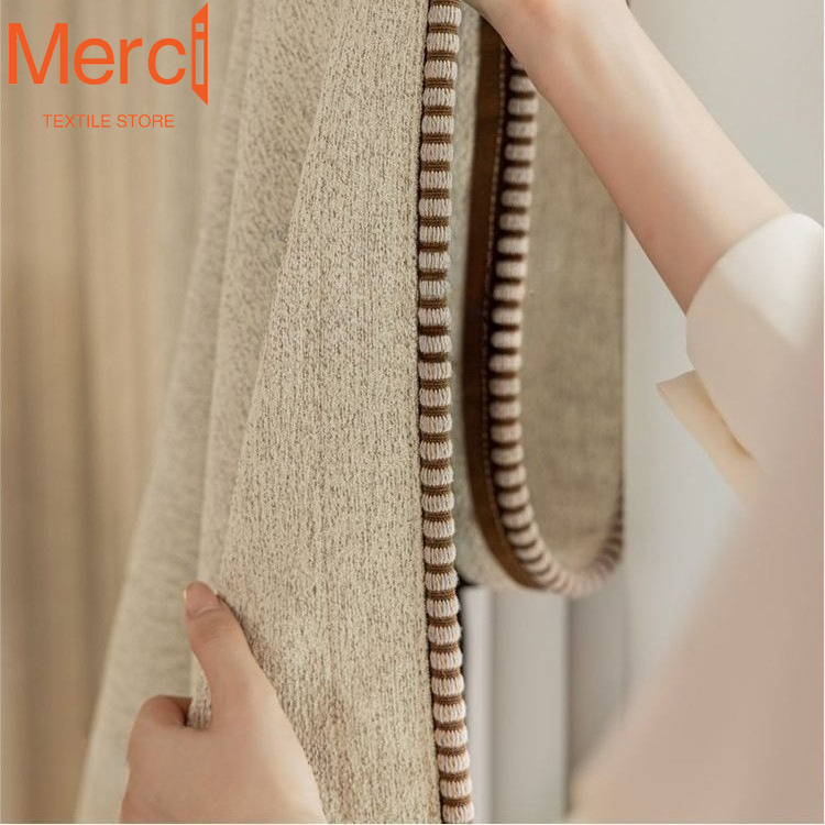 French Cotton and Linen Curtai - огляд і ціна Home Office Rate 2025