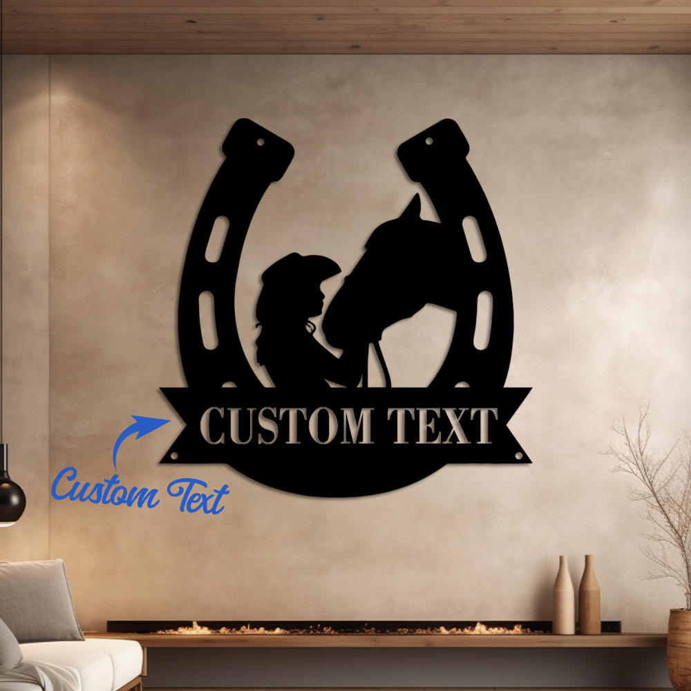 1pc Fashion Customized Horsesh - огляд і ціна Home Office Design