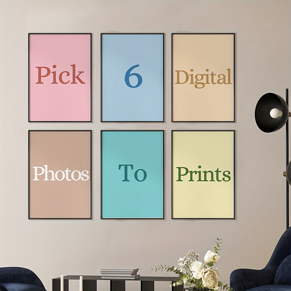 6pcs/set Personalized Custom C - огляд і ціна Home Office Photos